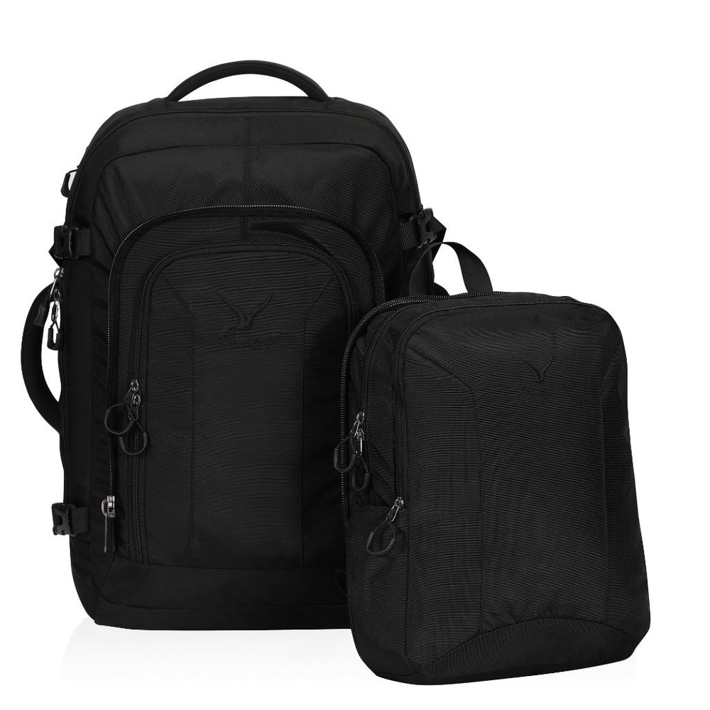 Hynes Eagle 2 in 1 Travel Backpack 48L Carry on Backpack with Removable Daypack - Picture 7 of 8